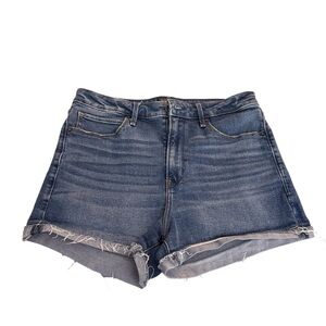 Abercrombie & Fitch Dark Blue Denim Shorts